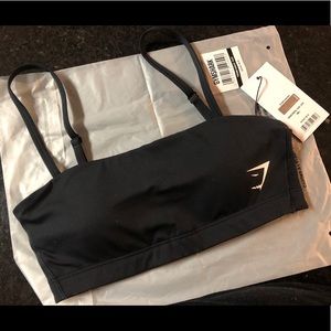 Gymshark Black Training Bandeau